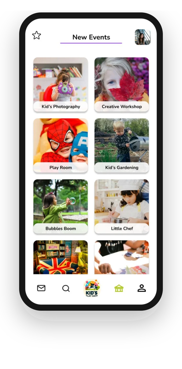 Kids Play Date events